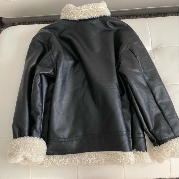 NWOT H&M Oversized Teddy-fleece-lined Jacket - Picture 5 of 5